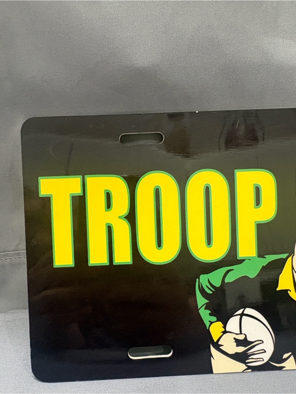 License Plate Troop Rugby - Picture 2 of 4